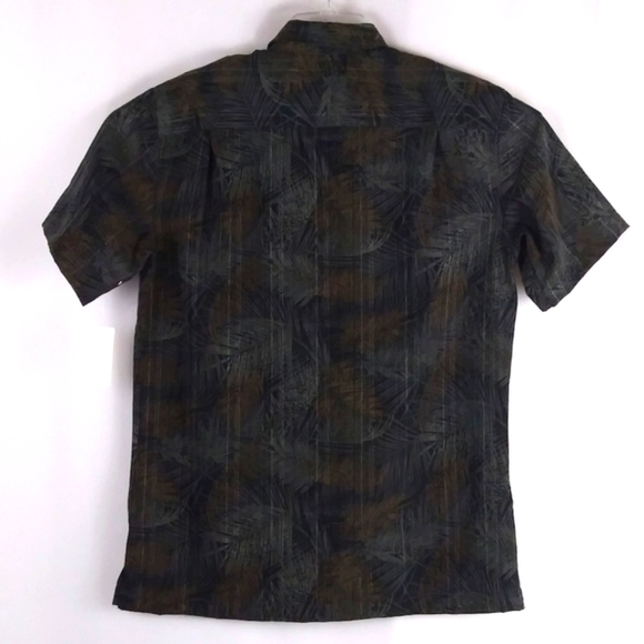 Van Heusen hawaiian short sleeve shirt men size Small 14-14.5 - Picture 2 of 4